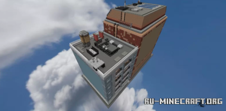  NYC style furnished townhouses  Minecraft