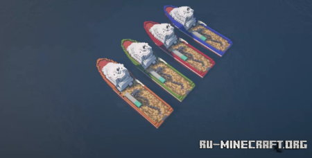  77m Offshore Support Vessel  Minecraft