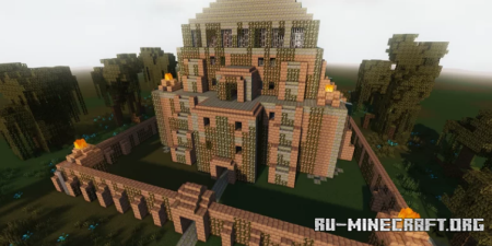  Swamp Castle by Nosterafi  Minecraft