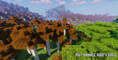  XKSP Colorful Leaves Resource Pack  Minecraft 1.19