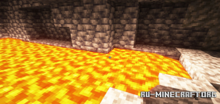 Скачать Cannot Build Over Lava Source Blocks для Minecraft 1.19.4