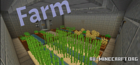 Скачать Редстоун бункер для Minecraft PE