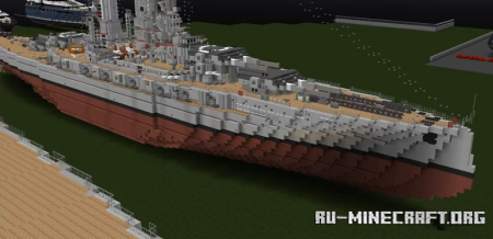  SMS Baden german warship  Minecraft