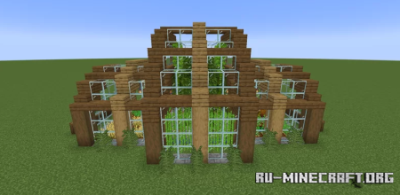  The Ultimate Greenhouse  Minecraft