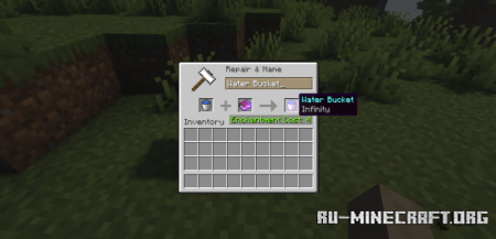  Infinity Water Bucket  Minecraft 1.19.4