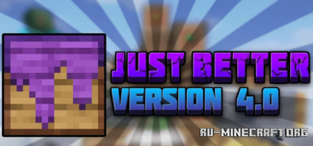 Just Better Resource Pack  Minecraft 1.19