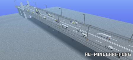 Скачать Traffic Bridge by Anderbest для Minecraft