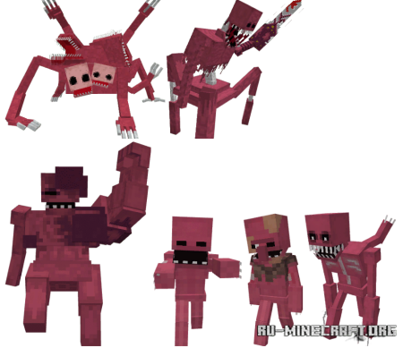 Скачать The Flesh That Hates для Minecraft 1.19.2