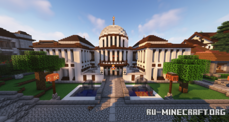  Turtle Bay Capitol - Parliament Building  Minecraft