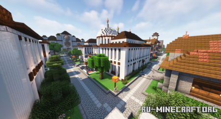  Turtle Bay Capitol - Parliament Building  Minecraft