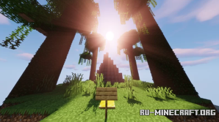 Скачать Мега паркур в шаре для Minecraft PE