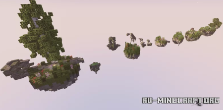 ������� Floaty Islands Parkour ��� Minecraft