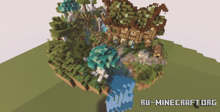 ������� Floaty Birch Island by Sirium ��� Minecraft