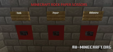 ������� Rock Paper Scissors ��� Minecraft
