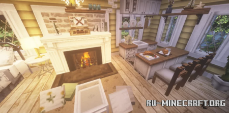  Yellow Cottage - Cocricot  Minecraft