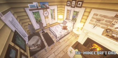 Yellow Cottage - Cocricot  Minecraft