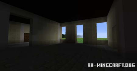  BvS Wayne Manor and Mausoleum ruins  Minecraft
