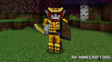 Скачать Самурайский набор для Minecraft PE 1.20