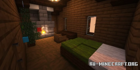 ������� Snowy Forest Cottage ��� Minecraft