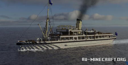 ������� SS Kaiserin (1901) - Full Interior ��� Minecraft