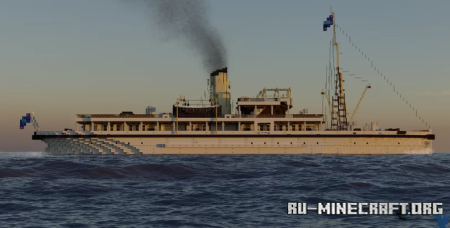 ������� SS Kaiserin (1901) - Full Interior ��� Minecraft