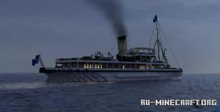 ������� SS Kaiserin (1901) - Full Interior ��� Minecraft