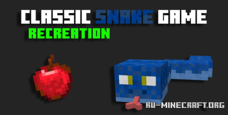 ������� Snake game by MOAAZNOTFOUND ��� Minecraft