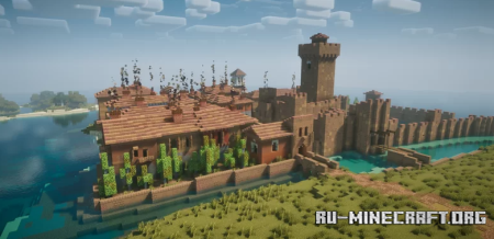 ������� Stadt Sirmione und Scalingerburg ��� Minecraft