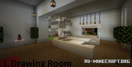 ������� Modern House 1 by Xeschoz ��� Minecraft