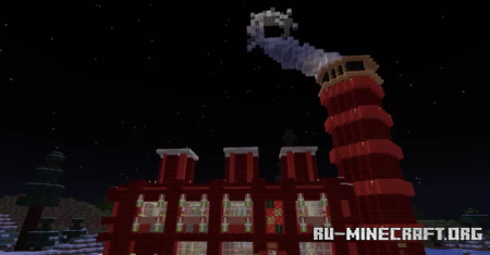  redstone Santa's Factroy Escape Room Survival  Minecraft