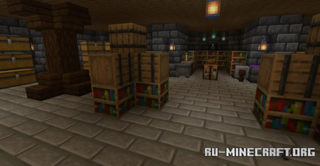 Скачать Large Hall для Minecraft