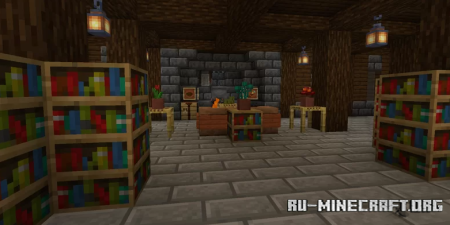 Скачать Large Hall для Minecraft
