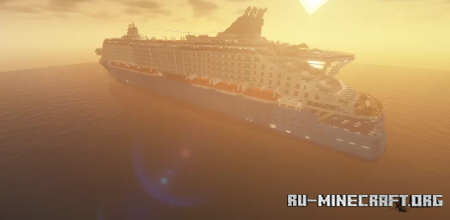 ������� WOCL Ocean Crest. Custom Minecraft Cruiseship ��� Minecraft