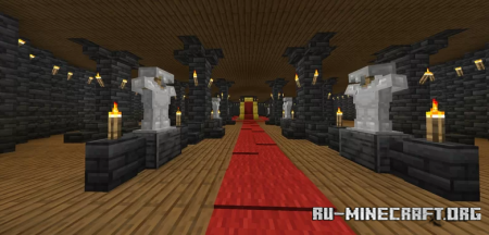 ������� Mega Castle Base with 4Towers different design ��� Minecraft