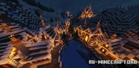  Christmas Village PepaBw  Minecraft