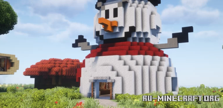 ������� Snowman House ��� Minecraft