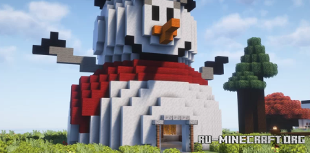 ������� Snowman House ��� Minecraft