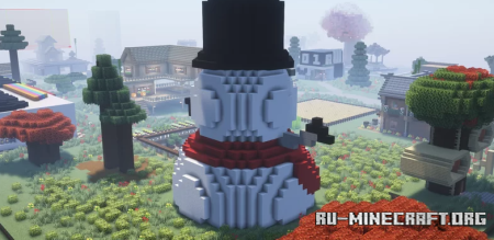 ������� Snowman House ��� Minecraft