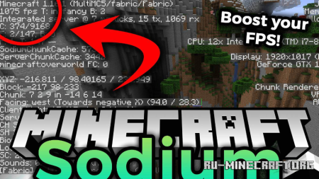  Sodium  Minecraft 1.20.4