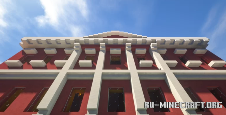 ������� Old house in classicism style with interiors ��� Minecraft