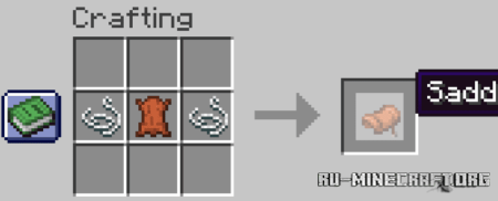  Zaynens Craftable Saddle  Minecraft 1.20.1
