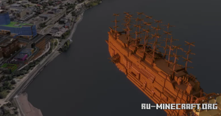 ������� A Replica of one of Hayao Miyazaki's Airships ��� Minecraft