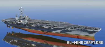 ������� USS Dwight D Eisenhower CVN-69 ��� Minecraft