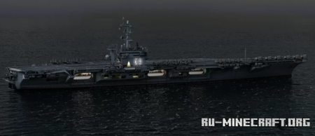 ������� USS Dwight D Eisenhower CVN-69 ��� Minecraft