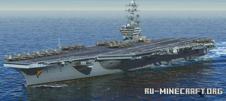 ������� USS Dwight D Eisenhower CVN-69 ��� Minecraft
