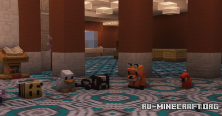 Скачать Practical Plushies: Animals для Minecraft 1.20.1