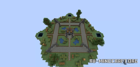 Скачать Spawn/Hub/Lobby F2U with CREDIT для Minecraft