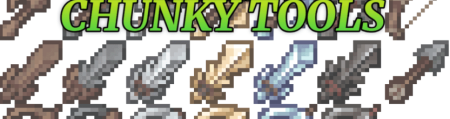  Chunky Tools Resource Pack  Minecraft 1.20