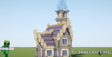  Skyfather's Cottage - Fantasy Starter House  Minecraft