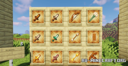 Скачать Daggers Resource Pack для Minecraft 1.20